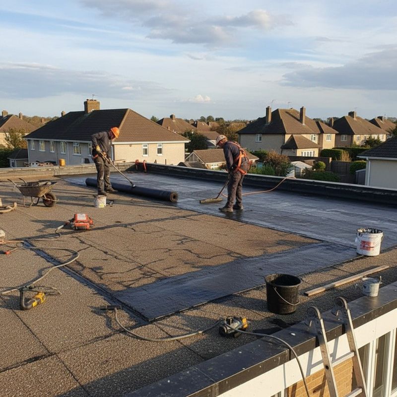 Flat Roof Installation detail