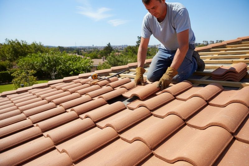 Tile Roof Installation detail