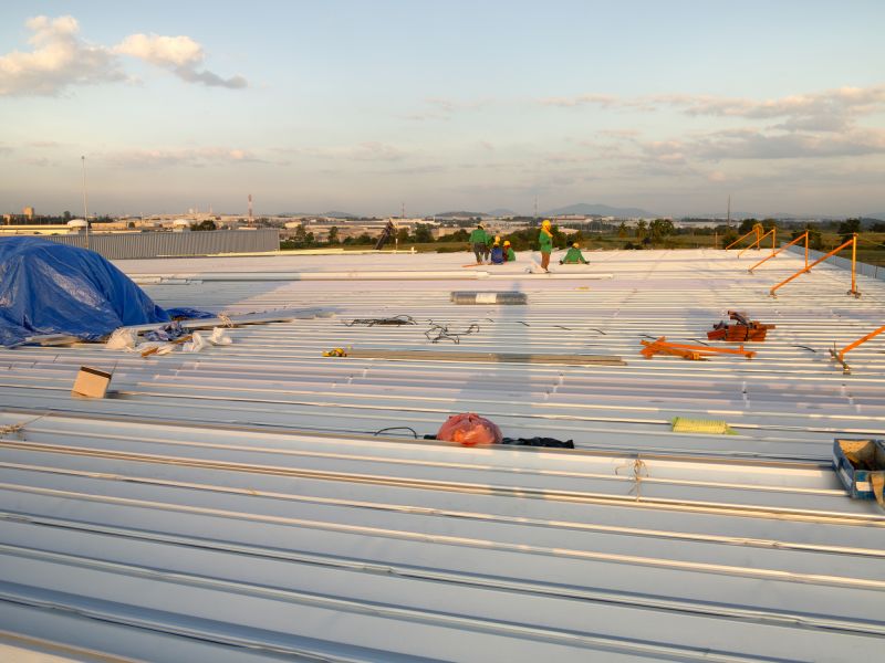 Industrial Roof Installation